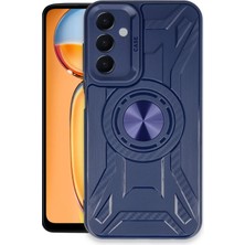 Newface Samsung Galaxy A35 5g Kılıf Lincoln Silikon - Lacivert