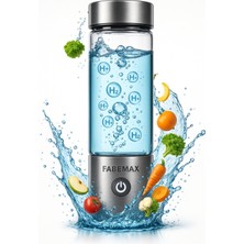 Feyza Design Hidrojenle Zenginleştirilmiş Taşınabilir Su Jeneratörü Sporcu Matara