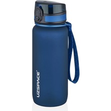 Feyza Design 650 ml Şeffaf ve Dayanıklı Matara, Pratik ve Şık Tasarım