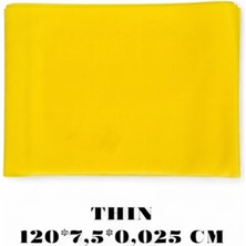 Feyza Design Çekişli Pilates ve Yoga Direnç Lastiği 120X7,5 Cm, Doğal Lateks