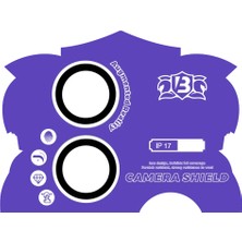 Marsilyan  Apple iPhone 17 Bilvis Titan Kamera Lens - Gümüş