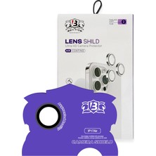 Marsilyan  Apple iPhone 17 Air Bilvis Titan Kamera Lens - Siyah