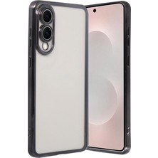 Newface Samsung Galaxy S25 Edge Razer Lensli Silikon - Siyah