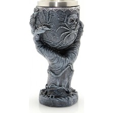 Marsilyan Paslanmaz Çelik El Tasarımı Kadeh Bardak Model 1