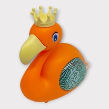 Karahanbey Kurmalı Işıklı Sevimli Flamingo - Turuncu (Lisinya)