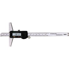 LCD Ekran Dijital Derinlik Kumpasları 0 … 200MM
