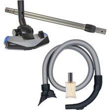 Süppürge Philips Için Uyumlu Fc 9218 Marathon Süpürge Hortumu Triactive Emici Başlık ve Borusu (Kilit Sistemli) Set