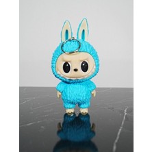 Karahanbey Labubu Figür Anahtarlık Turkuaz 13 cm Kaliteli - Lisinya