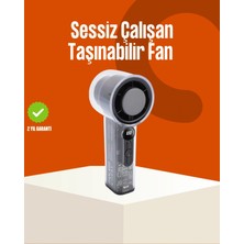 Marsilyan Yüksek Hızlı Şarjlı Fan | Kamp, Ofis Ve Açık Hava İçin İdeal