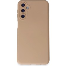 Newface Samsung Galaxy M14 5g Kılıf Nano Içi Kadife Silikon - Pudra
