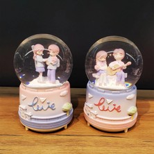 Marsilyan Sevimli Sevgililer Büyük Boy Kar Küresi