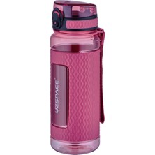 Feyza Design Büyük Boy 800ML Tritan Su Matara, Silikon Korumalı, Kaydırmaz Gövde