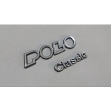 MAP Autoteile Volkswagen Polo Classic Bagaj Yazı Seti Krom 2 Parça