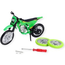 Karahanbey 1:18 Ölçekli Model Motosiklet - DS928 - Yeşil (Lisinya)