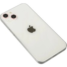Marsilyan  iPhone 14 Diamond Kamera Lens - Pembe