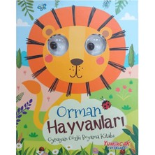 Yumurcak Yayınları Oynayan Gözlü Boyama Kitabı – Orman Hayvanları