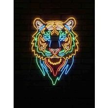Kamer Neon LED Işıklı Kaplan
