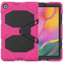 Marsilyan  Samsung Galaxy T510 Tab A 10.1 Kılıf Griffin Tablet Kapak - Pembe