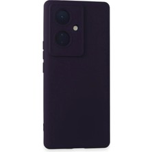 Marsilyan  Vivo V29 Lite Kılıf Nano Içi Kadife Silikon - Mor