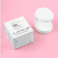 Karahanbey Mini Uv LED Işık Oje Tırnak Kurutucu Tasarımlı Express Protez Tırnak Kiti Kurutma Cilası ( Lisinya