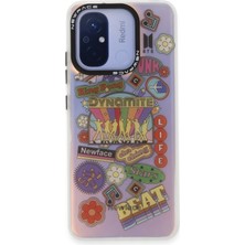 Newface Xiaomi Redmi 12C Kılıf Estoril Desenli Kapak - Estoril - 14