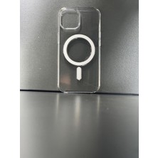 Store iPhone 15 Iç Animasyonlu Magsafe Şeffaf iPhone Kılıfı