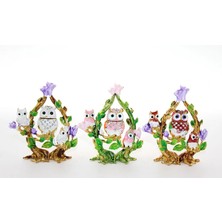 Marsilyan Swarovski Baykuş Figürü