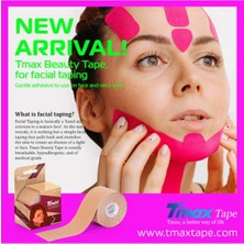 Feyza Design Yüz Bölgesi Için Cotton Kinesio Tape, Yüz Yogası ve Sporcu Kinesi Bandı