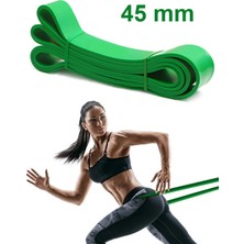 Feyza Design Yüksek Dirençli 45MM Latex Güç Bandı, Pilates ve Aerobik Egzersizleri Için