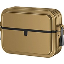 Marsilyan  Airpods 3 (3.nesil) 404 Kilitli Kılıf - Gold