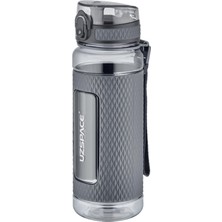 Feyza Design Büyük Boy 800ML Tritan Su Matara, Silikon Korumalı, Kaydırmaz Gövde