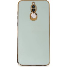 Newface Huawei Mate 10 Lite Kılıf Volet Silikon - Açık Yeşil