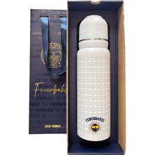 Feyza Design Beyaz Çelik Termos 650 Ml, Şık ve Dayanıklı, Kutulu, Orijinal Ürün