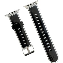 Movenchy Watch 38MM Jelly Silikon Kordon - Siyah