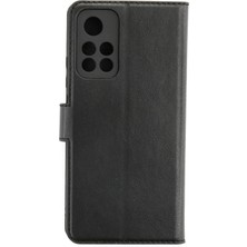 Newface Xiaomi Redmi Note 11T Kılıf Trend S Plus Kapaklı Kılıf - Siyah