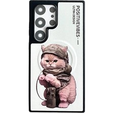 Joko Samsung Galaxy S24 Ultra Fun Magsafe Kapak - Beyaz