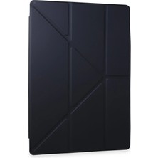 Newface Samsung Galaxy Tab A9 Plus Kılıf Kalemlikli Mars Tablet Kılıfı - Lacivert