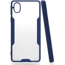 Newface Samsung Galaxy A01 Core Kılıf Platin Silikon - Lacivert
