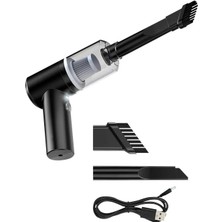 Eco Lounge 3 In 1 Şarjlı Kablosuz Vakumlu El Süpürgesi Araç, Ev ve Ofis Için Güçlü Taşınabilir Mini Elektrikli Süpürge