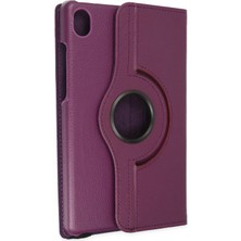 Marsilyan  Samsung Galaxy X510 Tab S9 Fe 11 Kılıf 360 Tablet Deri Kılıf - Mürdüm