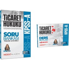 Indeks Akademi Kpss A Grubu Ticaret Hukuku Soru Bankası ve Ders N