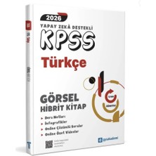 Bi Bigelio GYS Akademi KPSS Türkçe Yapay Zeka Görsel Hibrit Kitap GYS Akadem
