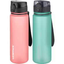 Feyza Design Çiftli Tritan Matara Seti 500 Ml, 14 Renk Seçeneği, Dayanıklı ve Şık Tasarım