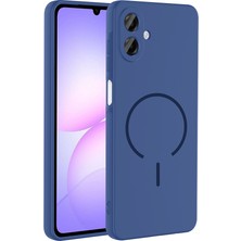 Başkenttekno Samsung Galaxy A07 Kılıf Meta Lansman M-Safe Kamera Korumalı Içi Kadife Yumuşak Renkli Süet Silikon