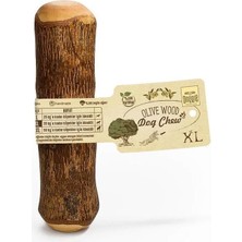 Pazarcan Doğal Zeytin Ağacı Çiğnenebilen Köpek Oyuncağı Xl 20X4 cm 35 kg