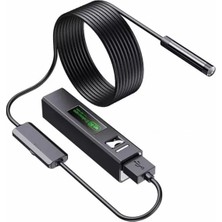 Sezy Wiflii 10 Metre Endeskop Yılan Kamera Sert Kablo Android/ios Uyumlu