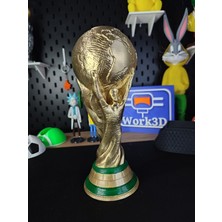 Work3d Fifa Dünya Kupası 25 cm 3D Renkli Baskı ( World Cup )