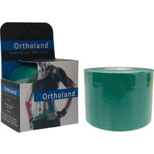 Feyza Design Yeşil Ağrı Bandı 5cm x 5m, Esnek ve Rahat Kullanım