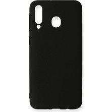 Marsilyan  Samsung Galaxy M30 Kılıf First Silikon - Siyah