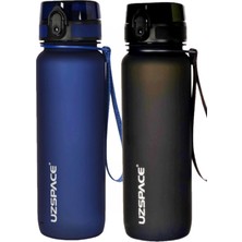 Feyza Design 2'li 800ML Tritan Su Matara Seti, Bpa'sız, Koku ve Sızdırmaz